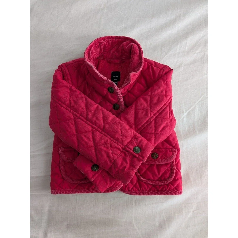Baby Gap Quilted Fleece Jacket, 18-24m